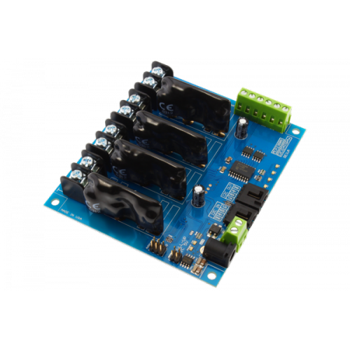 4 Channel Solid State Relay Controller 4 Gpio With I2c Interface At